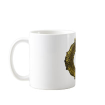 Antique Gold Picture Frame Mug