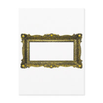 Antique Gold Picture Frame Postcard