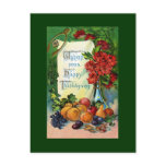 Antique Happy Thanksgiving Postcard Reproduction