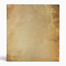 Antique historical paper parchment custom binder