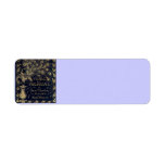 Antique Jane Austen Pride and Prejudice Peacock Return Address Labels