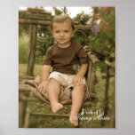 antique Josh Garden seat Posters