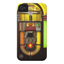 Antique Jukebox Case-Mate iPhone 4 Cases