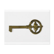 antique key post cards
