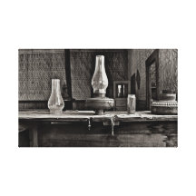 Antique Lamps Gallery Wrap Canvas