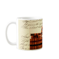 Antique Leather Books Mugs