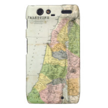 Antique Map - Biblical Palestine Droid RAZR Case
