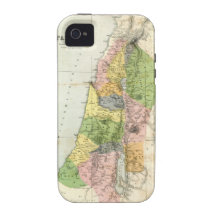 Antique Map - Biblical Palestine iPhone 4 Cover