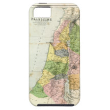 Antique Map - Biblical Palestine iPhone 5 Covers