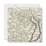 Antique Map of Israel Bar Miztvah Invitations