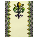 Antique Mardi Gras Fleur Personalized Flyer