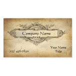 Antique medallion business card