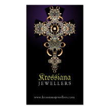 Antique Medieval Jewellery Business Card