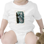 Antique Natural History Snowy Owl  Print Tshirt