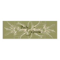 Antique Olive Floral Save the Date