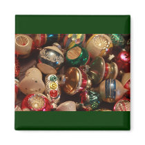 Antique Ornaments Fridge Magnet