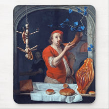ANTIQUE OVEN  BAKER ,BAKERY BREAD SHOP MOUSEPAD