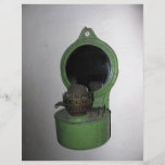Antique Parafin Lamp Flyer Design