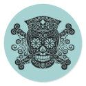 Antique Pirate Nurse stickers