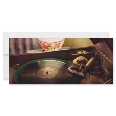 Antique - Playin the oldies Customized Rack Card by suburbanscenes
