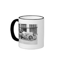 Antique Race Car, 1910s Coffee Mug