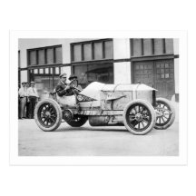 Antique Race Car, 1910s Postcards