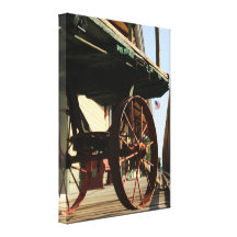 Antique Rail Car Canvas Print