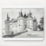 Antique Robida France French Castle Mousepad