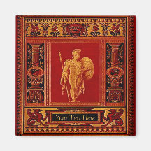 Antique Roman Soldier Magnet