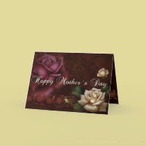 Antique Roses Mother´s Day cards