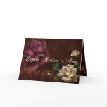 Antique Roses Mother´s Day Greeting Card
