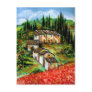 ANTIQUE RUSTIC VILLAGE IN TUSCANY POSTCARDS