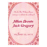 Antique Scroll Wedding Announcements