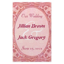 Antique Scroll Wedding Program Flyer