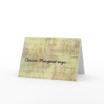 Antique Shabby Family Reunion Invitations Card