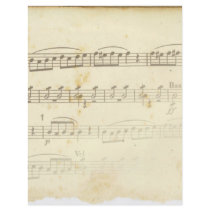 Antique Sheet Music Custom Flyer