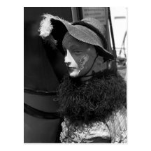 Antique Shop Mannequin, 1941 Postcards