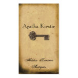 Antique Skeleton Key Business Card