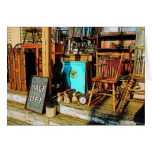 Antique Store Card