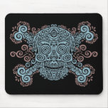 Antique Sugar Skull & Crossbones 2c Mousepad