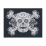 Antique Sugar Skull & Crossbones Post Cards