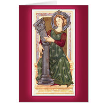 Antique Tarot Playing Card:  Strength