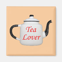 Antique Teapot Fridge Magnets