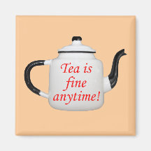 Antique Teapot Fridge Magnets