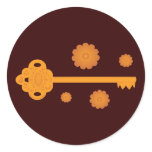 Antique Victorian Brass Key