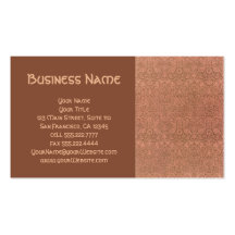 Antique Victorian William Morris Floral Damask Business Cards