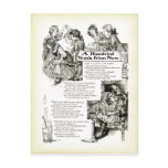 Antique Vintage Children's Poem Postcard