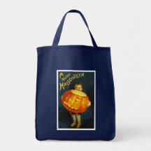 Antique Vintage Design Halloween Candy Bag