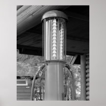 Antique Visible Gas Pump Print