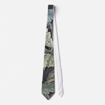 Antique wallpaper leaves neckwear
